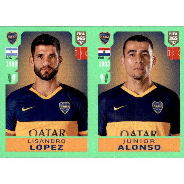 Sticker 303 - Lisandro Lopez - Junior Alonso