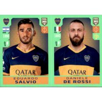 Sticker 304 - Eduardo Salvio - Daniele De Rossi