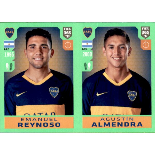 Sticker 306 - Emanuel Reynoso - Agustin Almendra