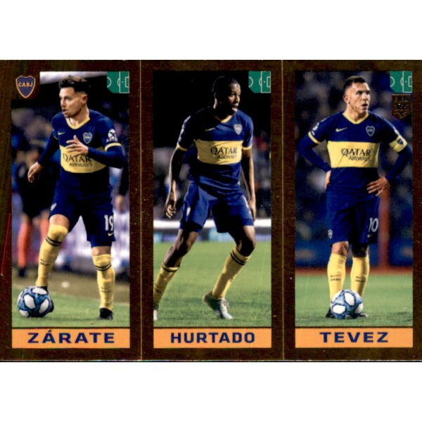 Sticker 312 - Zarate - Hurtado - Tevez