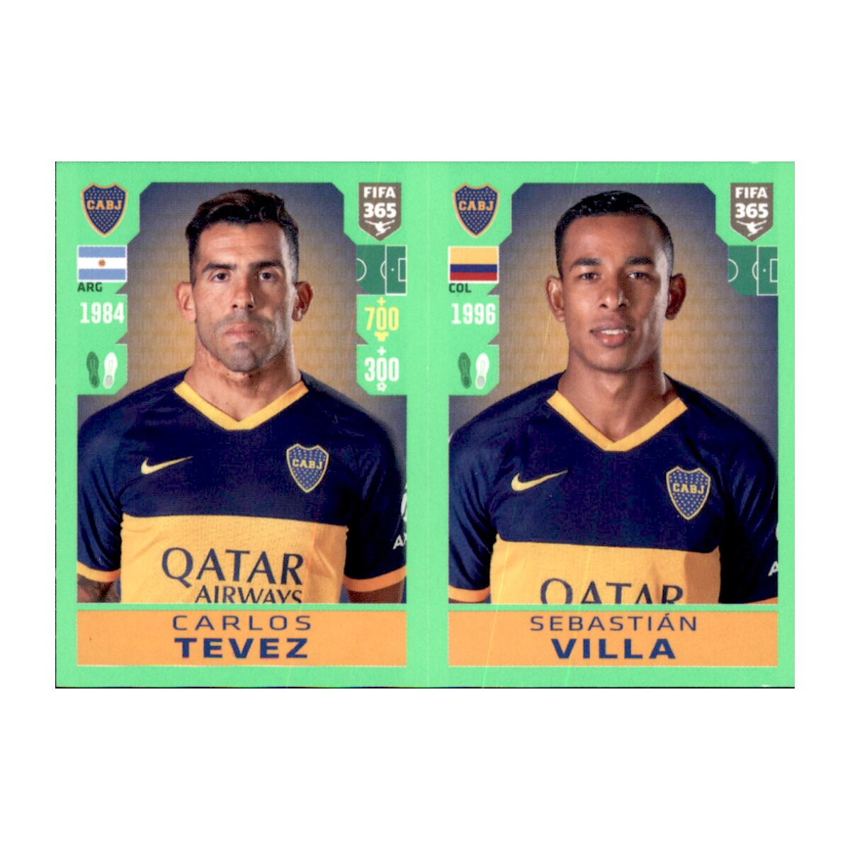 Sticker 313 Carlos Tevez Sebastian Villa 0 39