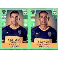 Sticker 313 - Carlos Tevez - Sebastian Villa