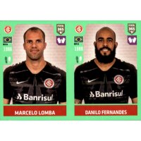 Sticker 332 - Marcelo Lomba - Danilo Fernandes