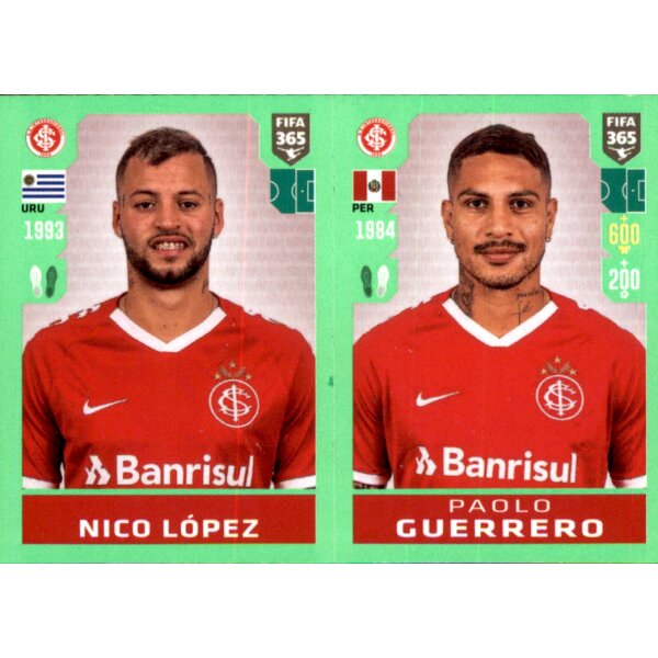 Sticker 343 - Nico Lopez - Paolo Guerrero