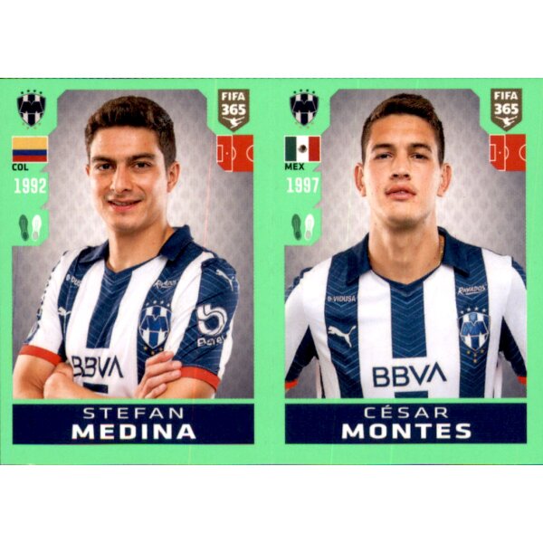 Sticker 366 - Stefan Medina - Cesar Montes