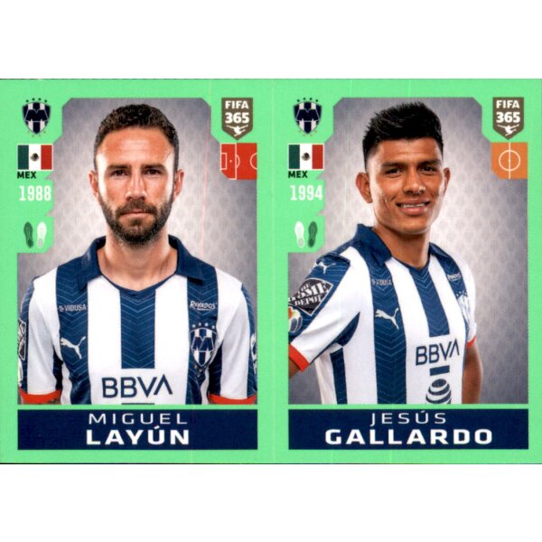 Sticker 367 - Miguel Layun - Jesus Gallardo