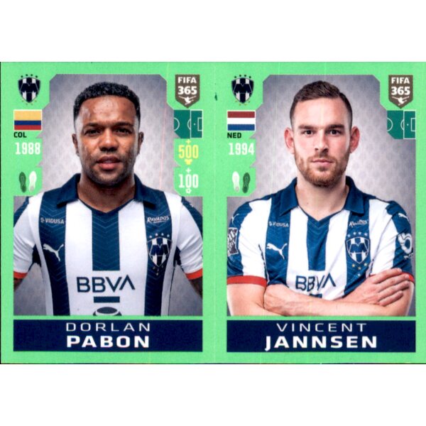 Sticker 373 - Dorlan Pabon - Vincent Janssen