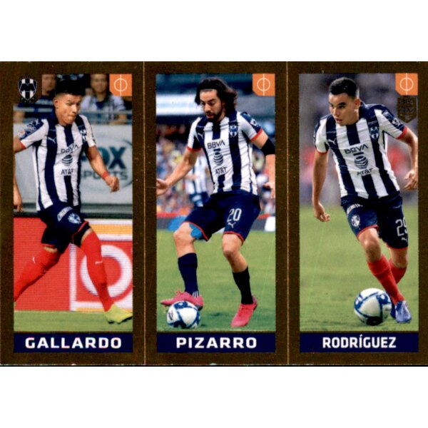 Sticker 374 - Gallardo - Pizarro - Rodriguez