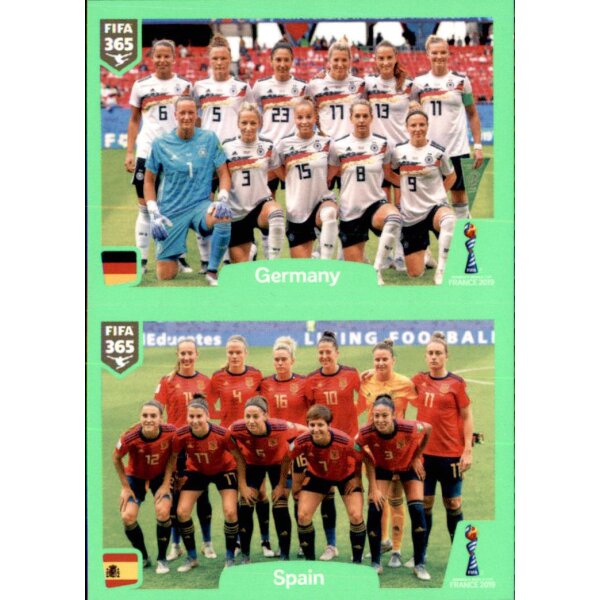 Sticker 397 - Germany - Spain