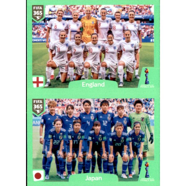 Sticker 401 - England - Japan