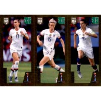 Sticker 412 - Morgan - Rapinoe - Lloyd