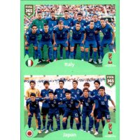 Sticker 418 - Italy - Japan