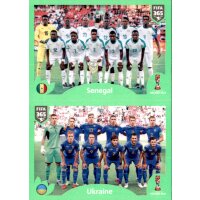 Sticker 422 - Senegal - Ukraine