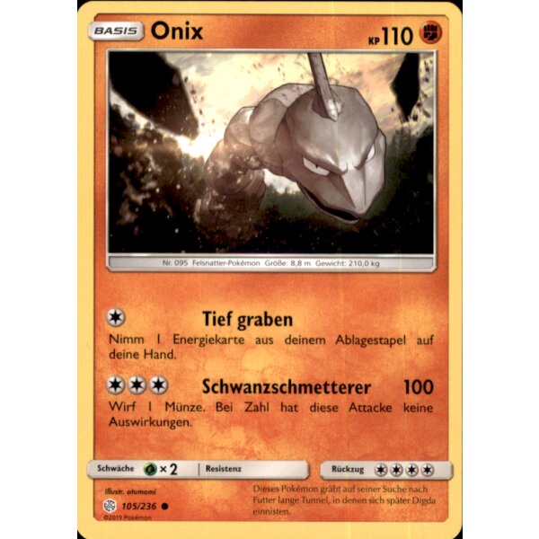 105/236 Onix - Welten im Wandel - Deutsch