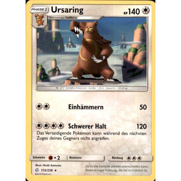 172/236 Ursaring - Welten im Wandel - Deutsch