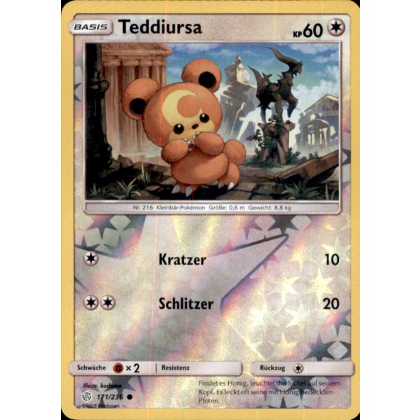 171/236 Teddiursa - Welten im Wandel - Reverse Holo