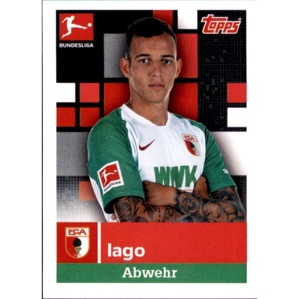 TOPPS Bundesliga 2019/2020 - Sticker 10 - Iago