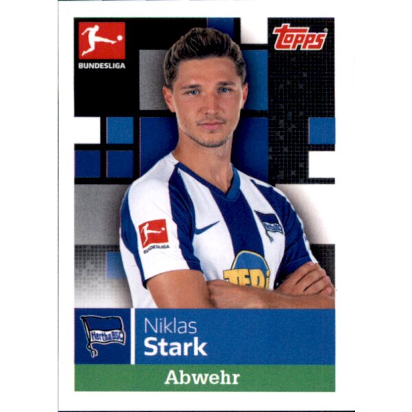 TOPPS Bundesliga 2019/2020 - Sticker 22 - Niklas Stark