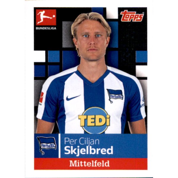 TOPPS Bundesliga 2019/2020 - Sticker 27 - Per Ciljan Skjelbred