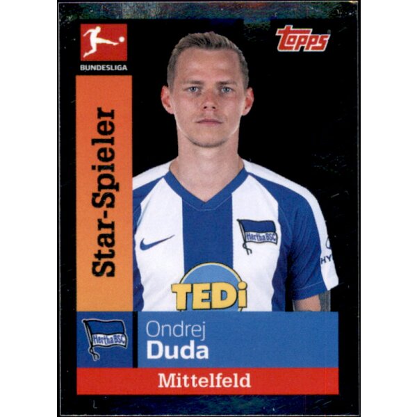 TOPPS Bundesliga 2019/2020 - Sticker 29 - Ondrej Duda - Star-Spieler