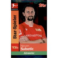 TOPPS Bundesliga 2019/2020 - Sticker 38 - Neven Subotic -...