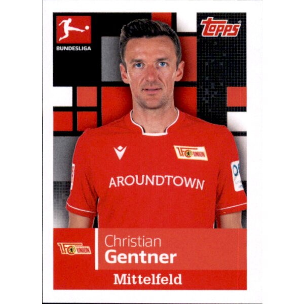 TOPPS Bundesliga 2019/2020 - Sticker 43 - Christian Gentner