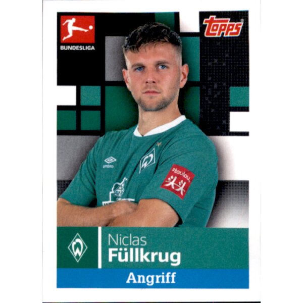 TOPPS Bundesliga 2019/2020 - Sticker 61 - Niclas Füllkrug