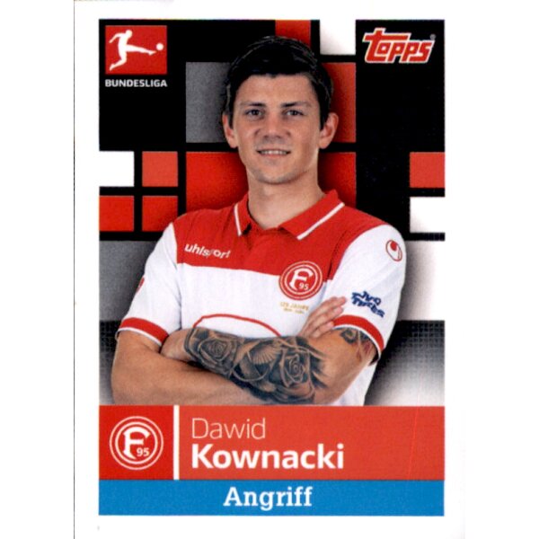 TOPPS Bundesliga 2019/2020 - Sticker 92 - Dawid Kownacki