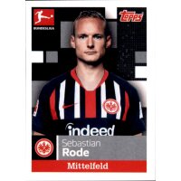 TOPPS Bundesliga 2019/2020 - Sticker 100 - Sebastian Rode