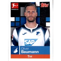 TOPPS Bundesliga 2019/2020 - Sticker 125 - Oliver Baumann