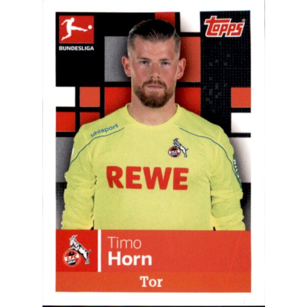 TOPPS Bundesliga 2019/2020 - Sticker 140 - Timo Horn