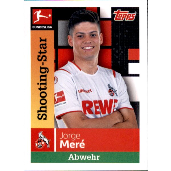 TOPPS Bundesliga 2019/2020 - Sticker 143 - Jorge Mere - Shooting-Star