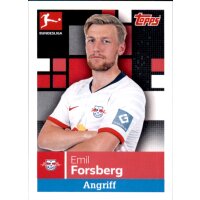 TOPPS Bundesliga 2019/2020 - Sticker 166 - Emil Forsberg