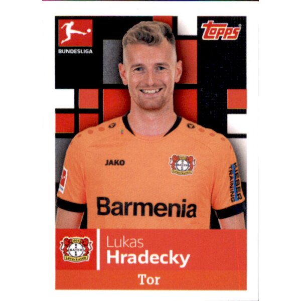 TOPPS Bundesliga 2019/2020 - Sticker 170 - Lukas Hradecky