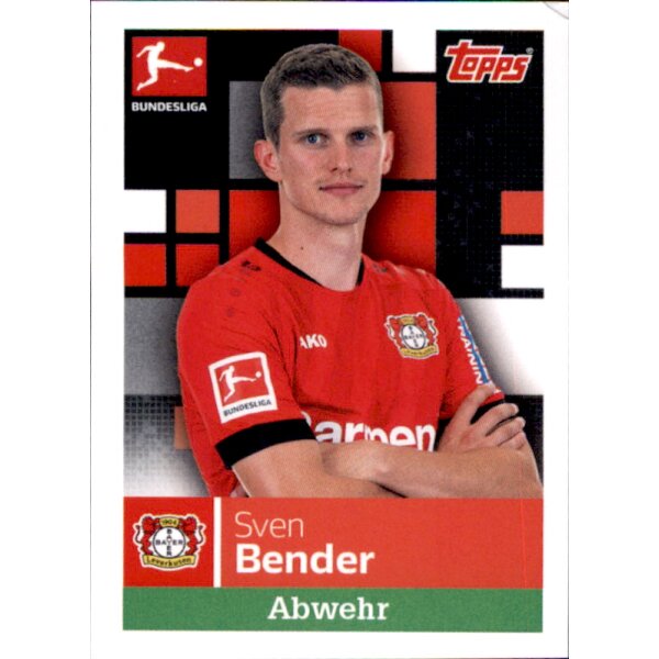 TOPPS Bundesliga 2019/2020 - Sticker 172 - Sven Bender