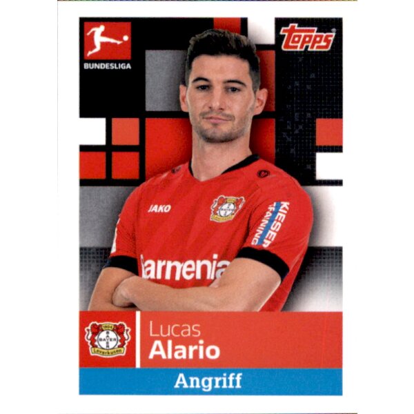 TOPPS Bundesliga 2019/2020 - Sticker 182 - Lucas Alario