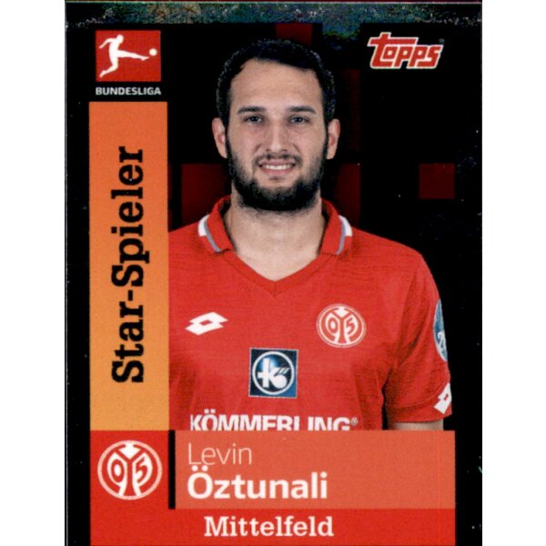 TOPPS Bundesliga 2019/2020 - Sticker 190 - Levin Öztunali - Star-Spieler