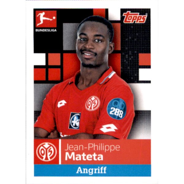 TOPPS Bundesliga 2019/2020 - Sticker 198 - Jean-Philippe Mateta