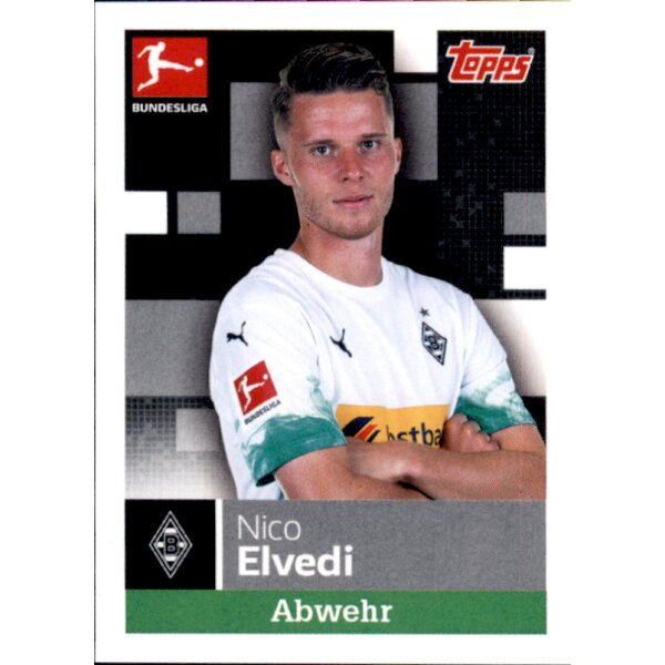 TOPPS Bundesliga 2019/2020 - Sticker 203 - Nico Elvedi