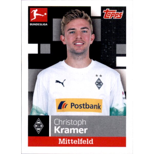 TOPPS Bundesliga 2019/2020 - Sticker 205 - Christoph Kramer