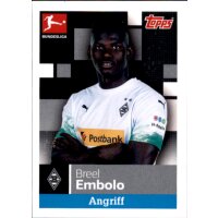 TOPPS Bundesliga 2019/2020 - Sticker 212 - Breel Embolo