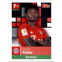 TOPPS Bundesliga 2019/2020 - Sticker 217 - David Alaba
