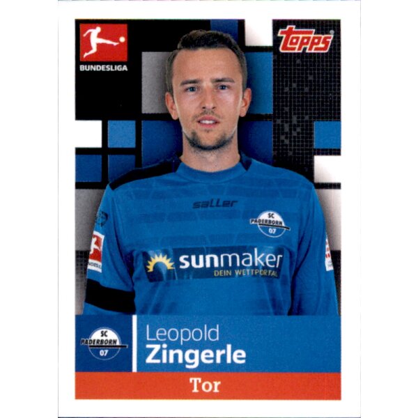 TOPPS Bundesliga 2019/2020 - Sticker 230 - Leopold Zingerle