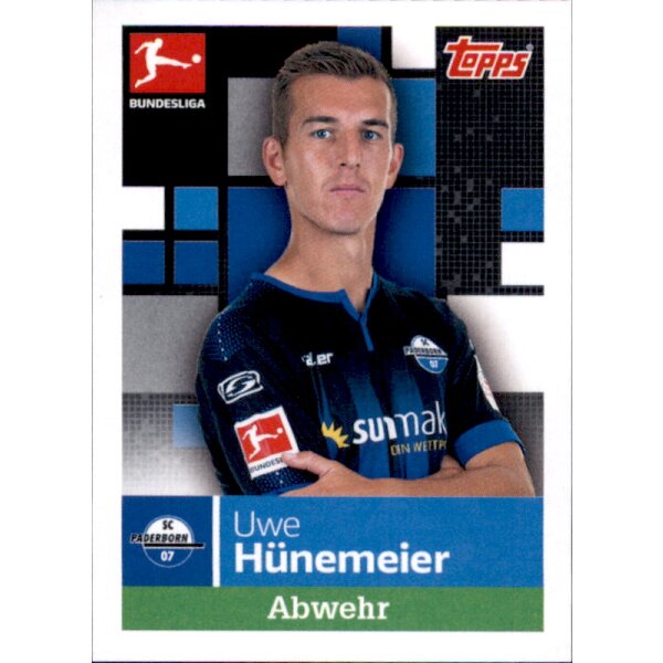 TOPPS Bundesliga 2019/2020 - Sticker 234 - Uwe Hünemeier