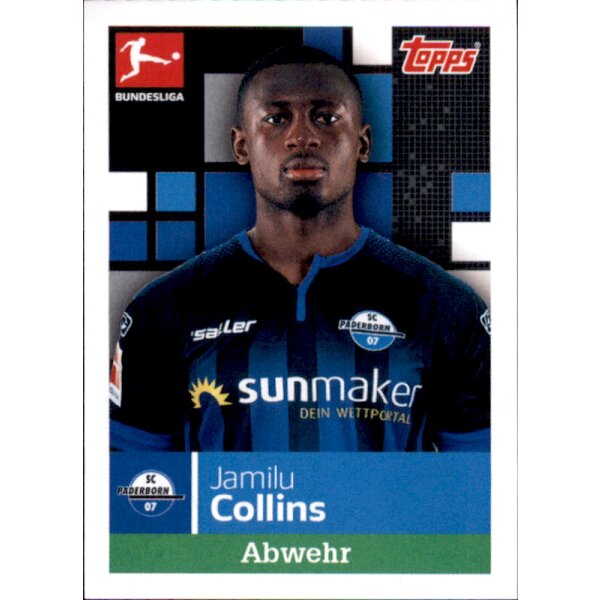 TOPPS Bundesliga 2019/2020 - Sticker 236 - Jamilu Collins