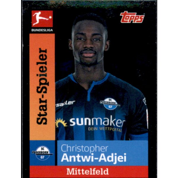 TOPPS Bundesliga 2019/2020 - Sticker 240 - Christopher Antwi-Adjei - Star-Spieler