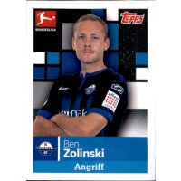 TOPPS Bundesliga 2019/2020 - Sticker 241 - Ben Zolinski