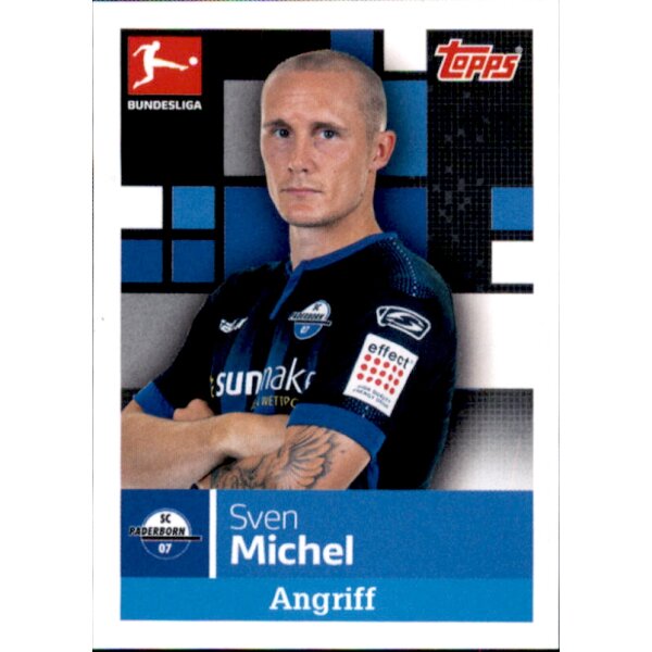 TOPPS Bundesliga 2019/2020 - Sticker 242 - Sven Michel