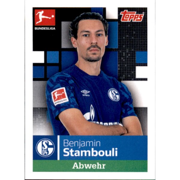 TOPPS Bundesliga 2019/2020 - Sticker 247 - Benjamin Stambouli