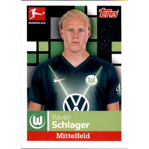 TOPPS Bundesliga 2019/2020 - Sticker 270 - Xaver Schlager